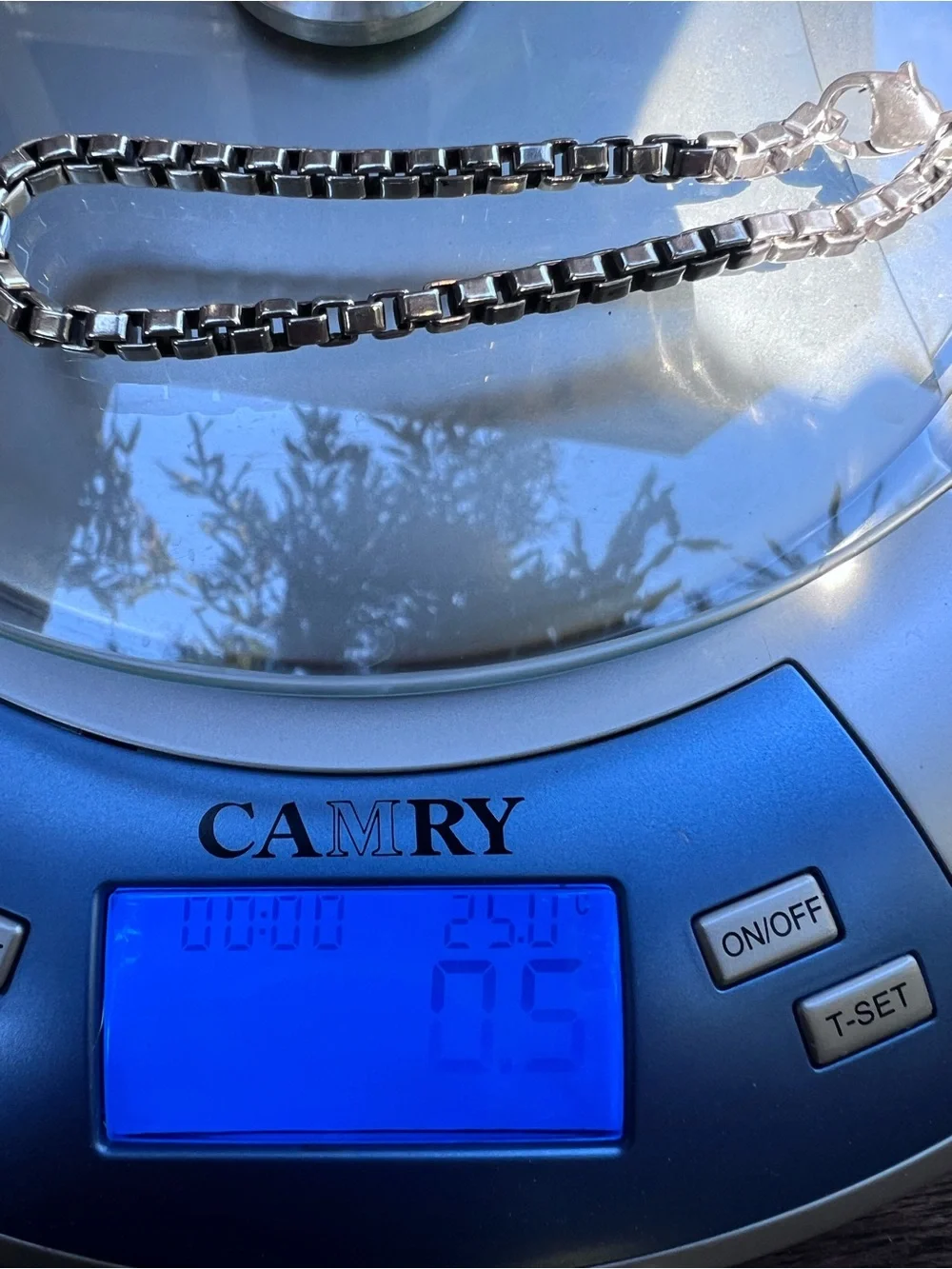 Tiffany & Co Sterling Silver Venetian Box-Link Bracelet